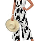 Sleeveless Brush Print Jumpsuit 18859005YM