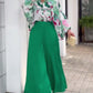 Loose Casual Printed Shirt and Wide-leg Pants Two-piece Set 51096975