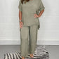 ROMANA - Casual set in cotton and linen