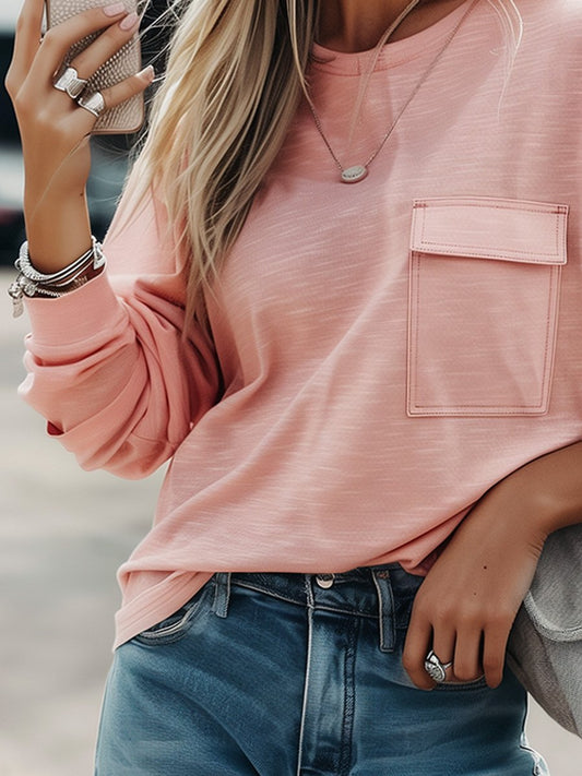 Casual Everyday Long Sleeve Top