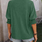 Loose V-neck and Dolman Sleeve T-shirt 51367206