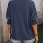 Loose V-neck and Dolman Sleeve T-shirt 51367206