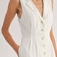 Classics Button-Front Jumpsuit