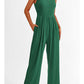 Elegant Formal Casual Sleeveless Wide Leg Jumpsuit