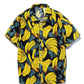 Shirt with Banana Print and Swim Shorts with Banana Print