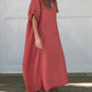 Women's Linen Cotton Dress