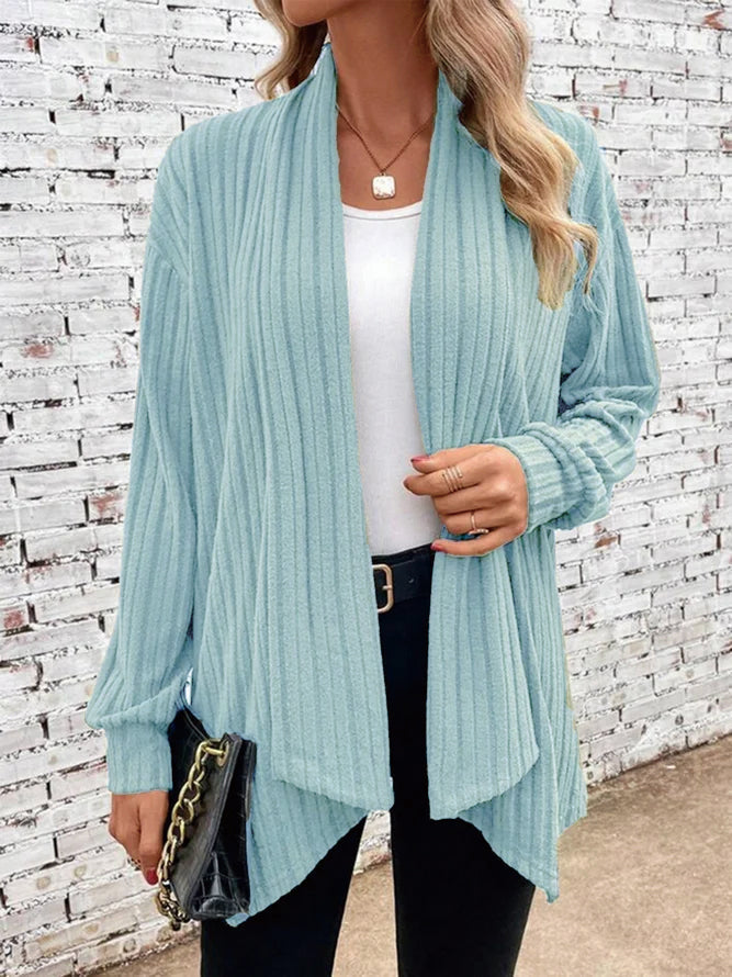 Olivia | Ribbed Cardigan