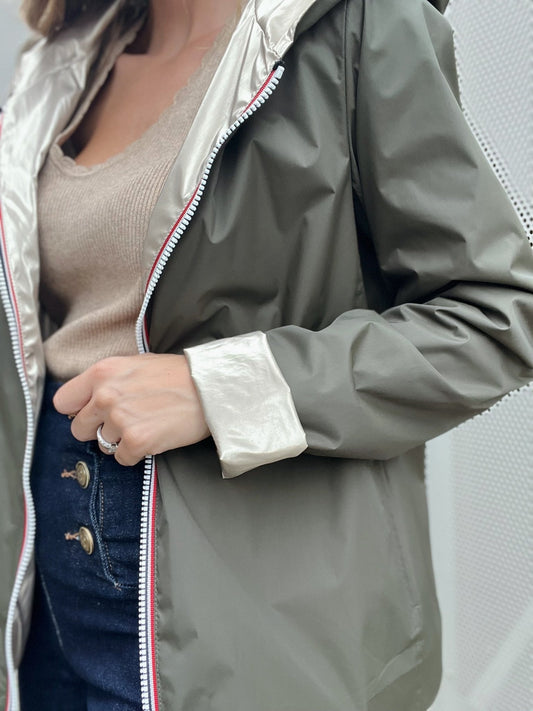 LIANA REVERSIBLE WATERPROOF JACKET