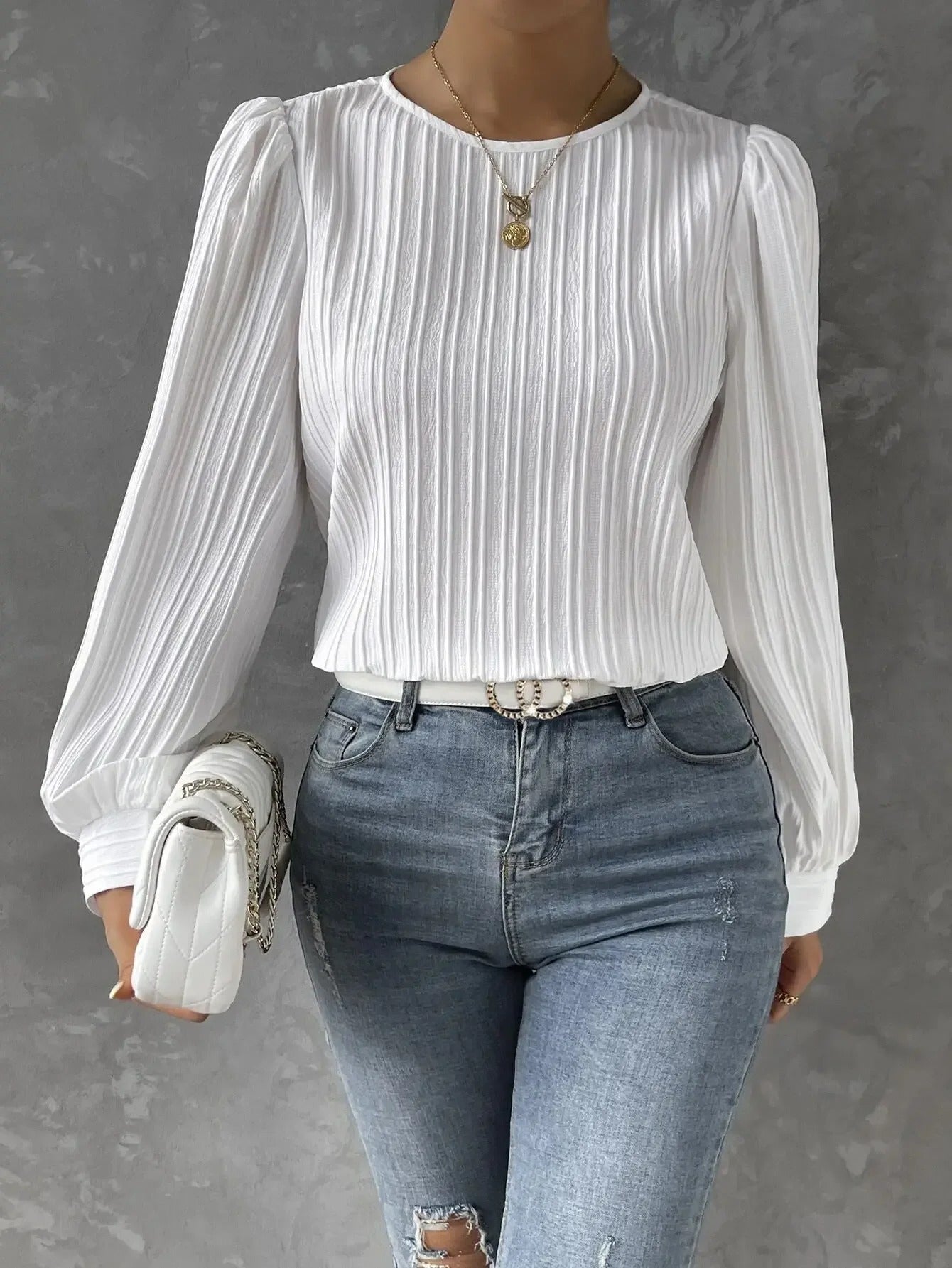 SAVANNAH | PLEATED BLOUSE