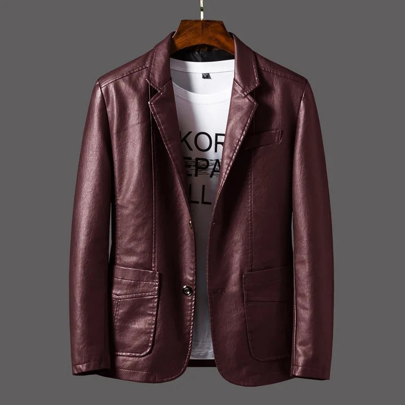 Daryl | Elegant Leather Jacket