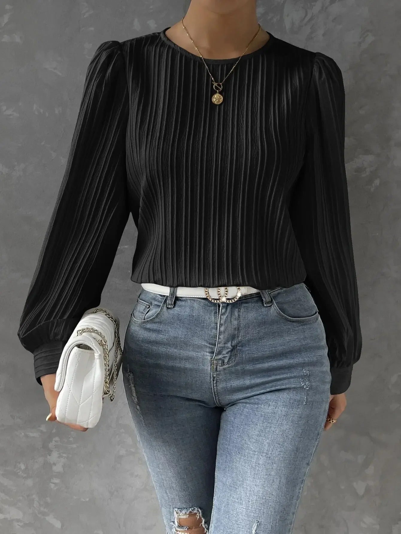 SAVANNAH | PLEATED BLOUSE