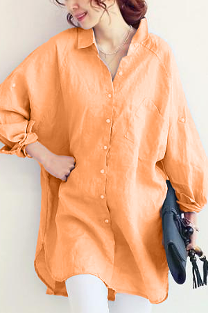 Oversized Linen Shirt