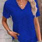 Lace Short-Sleeved T-Shirt