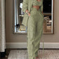 Cotton Linen Suit+Trousers Two Pieces Set