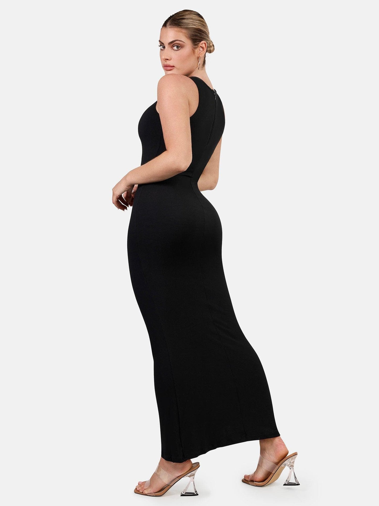 Nebula - Built-In Shapewear Crew Neck Sleeveless