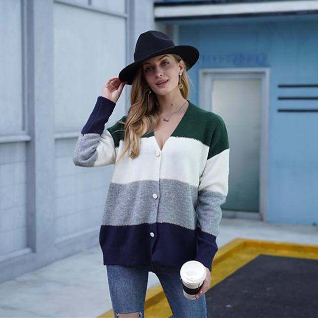 Fashion Casual V-Neck Sweater