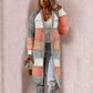 Striped Patchwork Cardigan