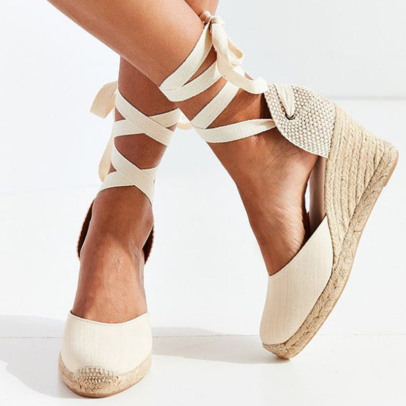 Amélie-Casey - Espadrille Ankle-Strap Sandals