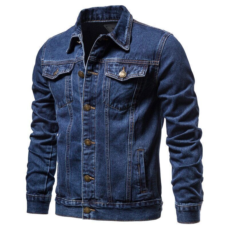 Antonios - Classic Denim Trucker Jacket