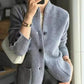 Cashmere Wool Knitted Cardigan