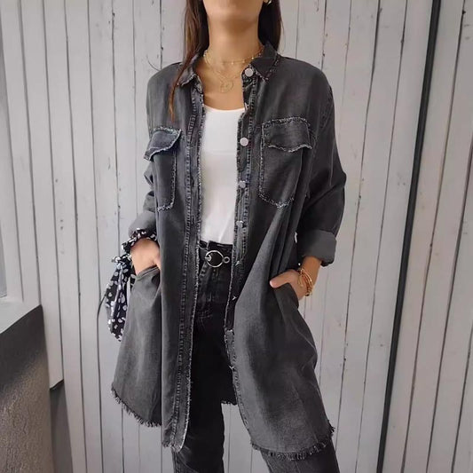 Myrna | Long Denim Shirt