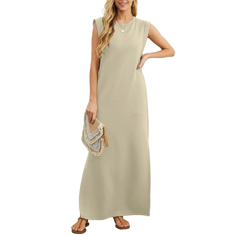 LINDSEY | CASUAL WRINKLE-FREE MAXI DRESS