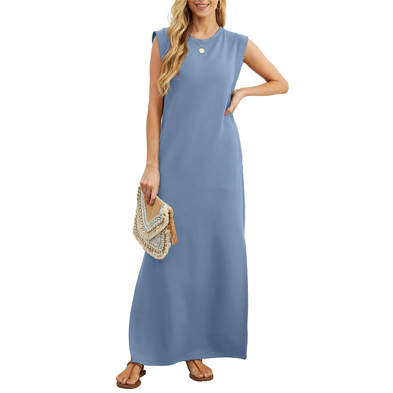 LINDSEY | CASUAL WRINKLE-FREE MAXI DRESS