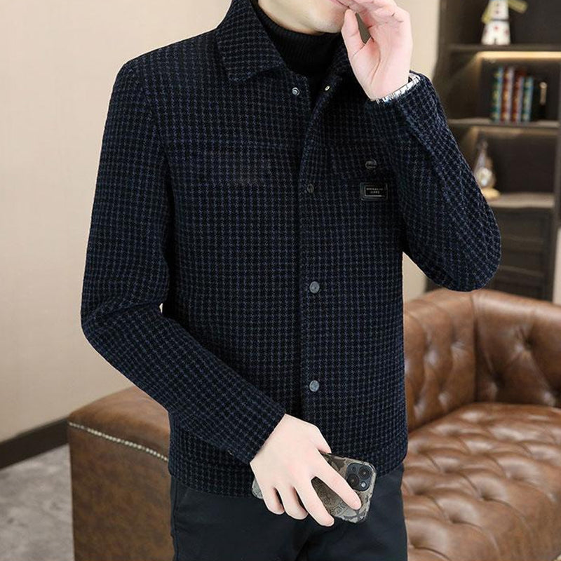 ❄️Winter Specials❄️Men's Fashion Plaid Warm Jacket