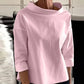 Charlotte - Elegant  Rounded Hem Blouse